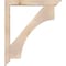 Ekena Millwork Westlake Traditional Smooth Bracket w/ Offset Brace, Douglas Fir, 5 1/2"W x 38"D x 44"H BKT0604X38X44WTL01SDF - alternate 3
